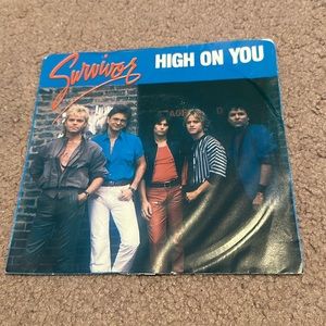 Survivor - High On You 45rpm Single